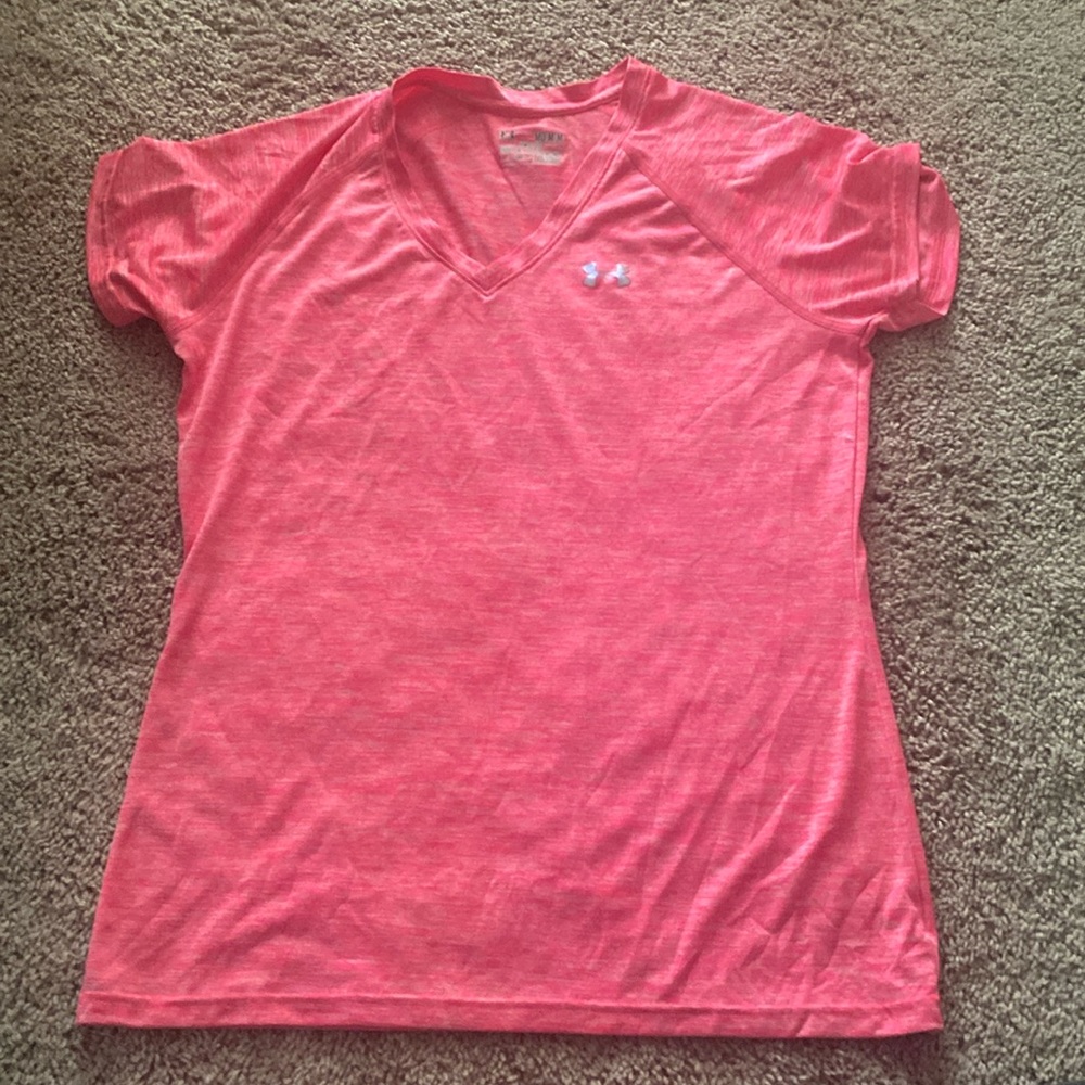 Under Armour - Semi-Fitted, Pink Top